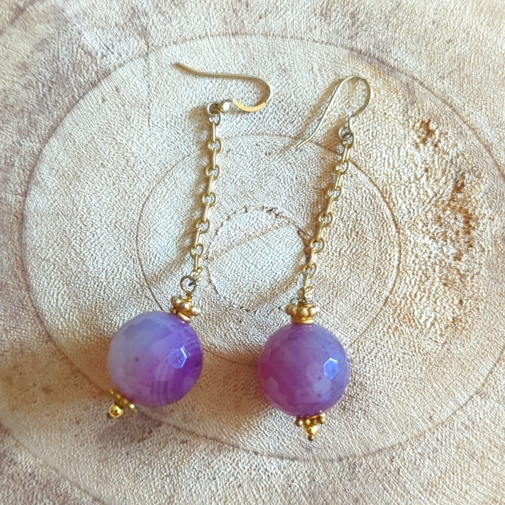Long earrings